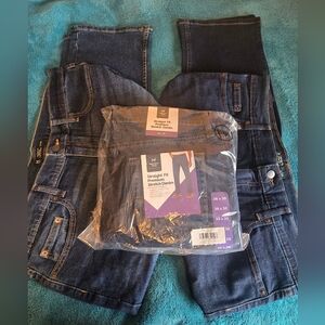 Men's Straight Fit Jeans in Deep Indigo